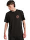 Rotor Herrenbluse Washed Schwarz