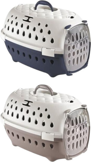 Stefanplast Travel Chic Κλουβί Μεταφοράς Σκύλου Μπλε 50.5x34.5x32cm