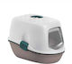 Stefanplast Furba Top Chic Cat Toilet with Filter and Sieve Gray L58.5 x W39.5 x H42.5cm