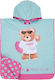 Greenwich Polo Club Junior Beach Poncho 50x115 5223 Fuchsia Mint 50x115