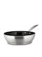 Nava Elegance Wok from Stainless Steel with Non-Stick Coating 28cm