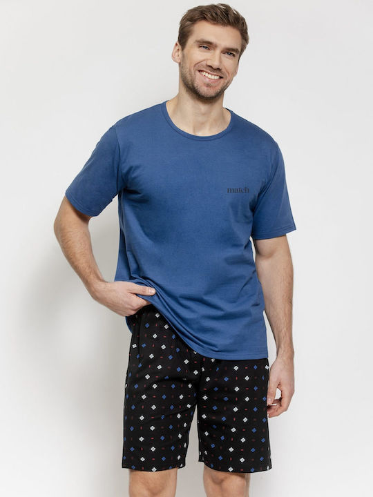 Taro Summer Men's Pyjama Blue