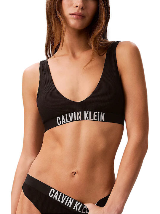 Calvin Klein Bikini Sports Bra Black