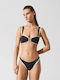 Strapless Bikini Top Black