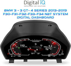 Digital IQ DDD 955_DC Cluster Digital de 12.3 Inci BMW Seria 3 3 GT 4 F30 F31 F32 F33 F34 Model 2013-2019
