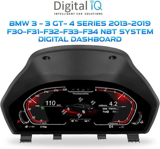 Digital Iq Ddd 955_dc 12.3in Digital Cluster Bmw 3 3 Gt 4 Series F30 F31 F32 F33 F34 Mod 2013-2019