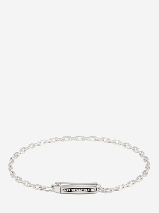 Buddha to Buddha Women's Bracelet with Infinity Design in Silver 21cm