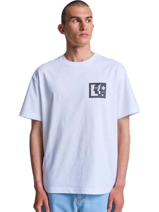 RVCA T-shirt Wht/white EVYZT00339-WHT
