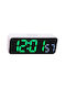 Dorosimo Tabletop Digital Clock White 17181D