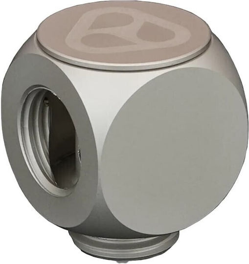 Thermal Grizzly Grizzly Deltamate Rotary T Fitting Nickel (tg-dm-fit-0204) Ασημί