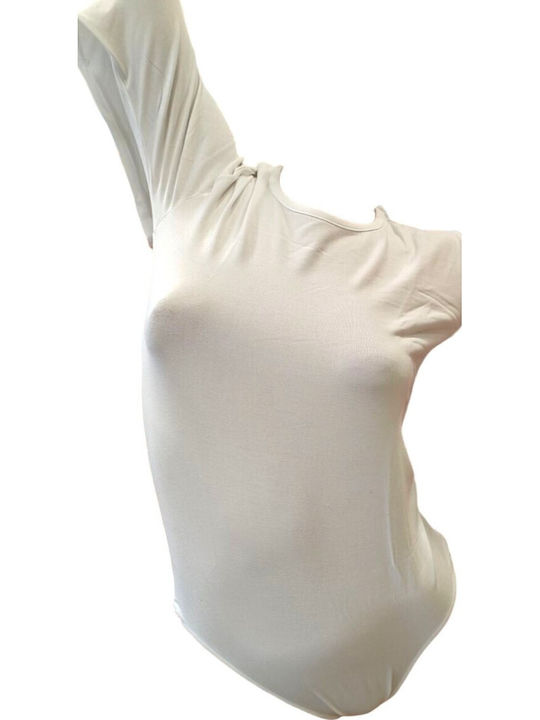 Helios Women's Lingerie Bodysuit White