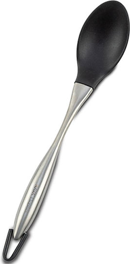Nava Elegance Shallow Ragu Spoon Stainless Steel Silver 31.5cm