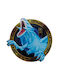 FaNaTtik Kinder Wandkunst Blue-eyes White Dragon mit Weißem Rahmen
