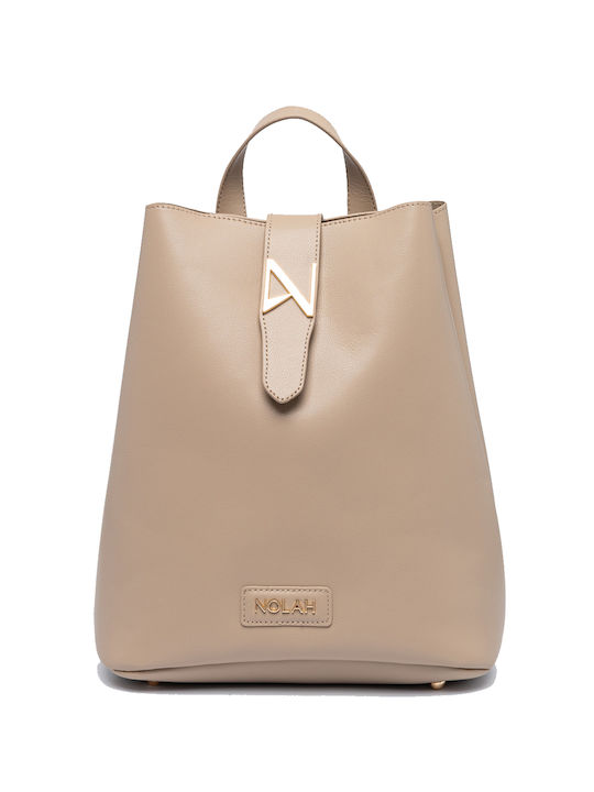 Nolah Lauren Women's Backpack Beige