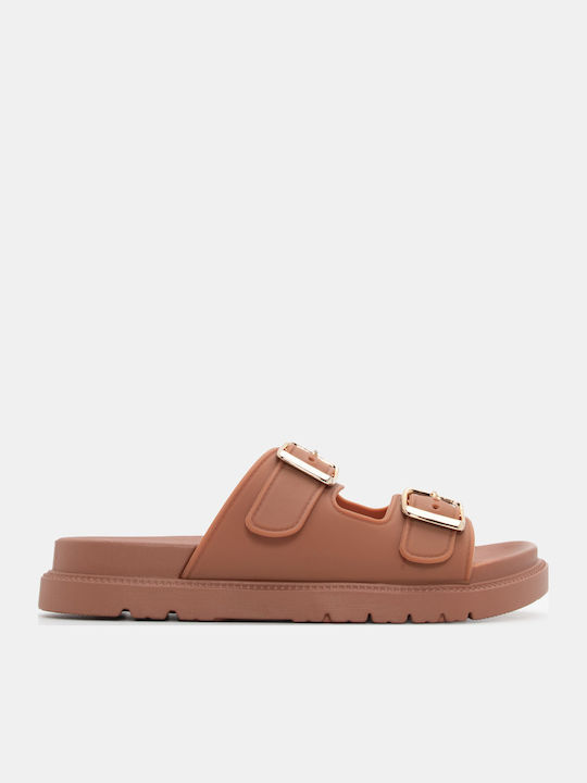 Luigi Flache Sandalen Für Damen Flatforms Braune