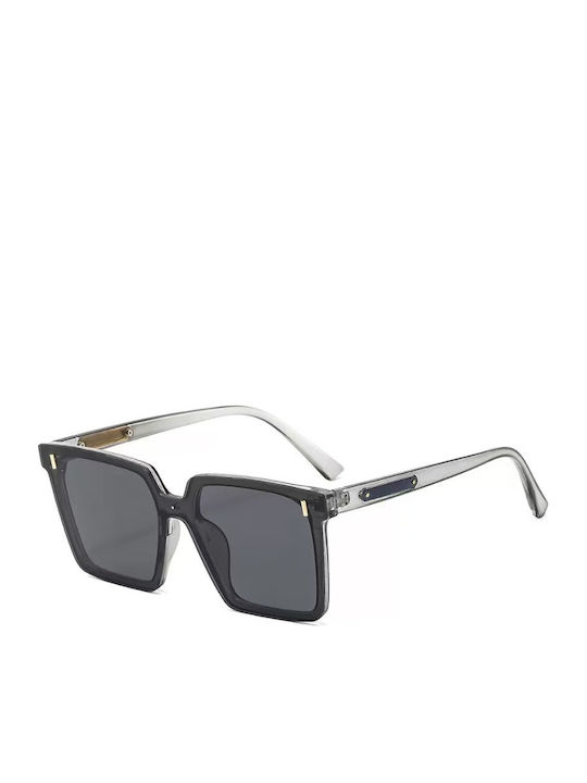 King Unisex Γυαλιά Ηλίου με Μαύρο Σκελετό και Μαύρο Polarized Φακό SUNKI345-SN048