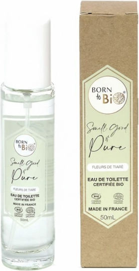 Born To Bio Tiare Flower Eau de Toilette 50ml