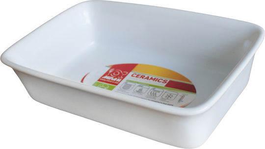 Raki Ceramica Rectangular Heat-Resistant Ceramic Cookware