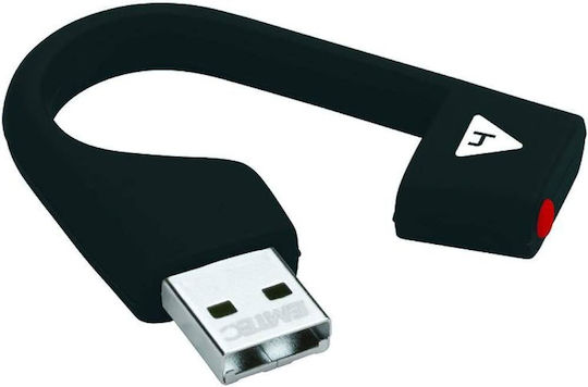 Emtec 4GB USB 2.0 Stick Μαύρο
