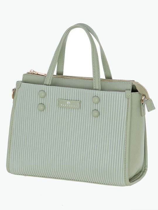Damen Schultertasche Grünes Set