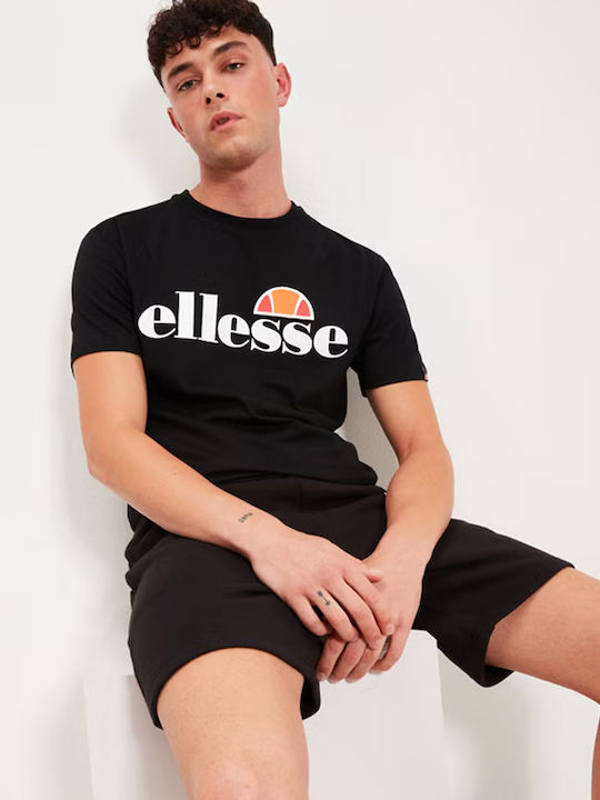 Ellesse Prado Tricou Cu Mânecă Scurtă Negru