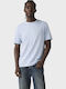 Herrenblusen Kurzarm T-Shirt Hellblau