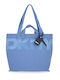 Women's Tote Handbag Light Blue