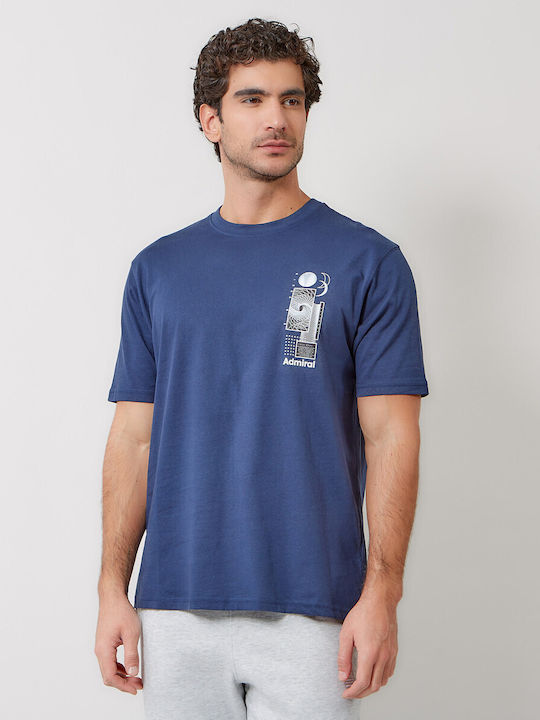 Admiral T-Shirt Blau