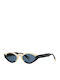Spektre Unisex Sunglasses with Black Horn-Rimmed Frame ZOE04S