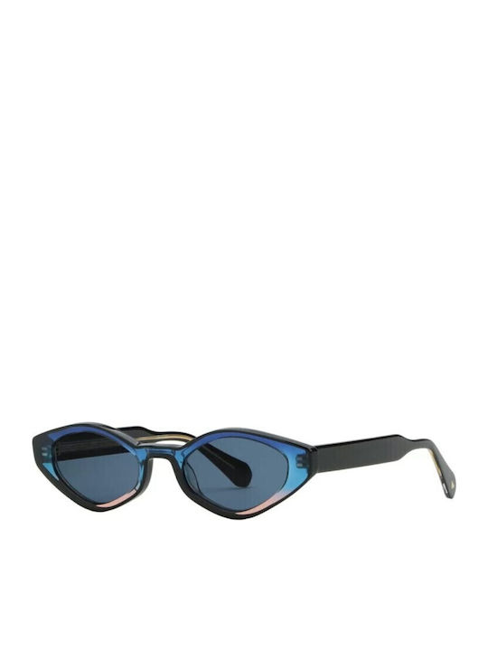 Spektre Unisex Γυαλιά Ηλίου με Μωβ Κοκκάλινο Σκελετό και Ντεγκραντέ Φακό ZOE06S