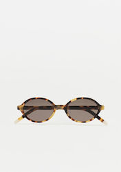 Kaleos Sunglasses Brown with Horn-Rimmed Frame