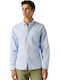 Long Sleeve Shirt Bleach Blue