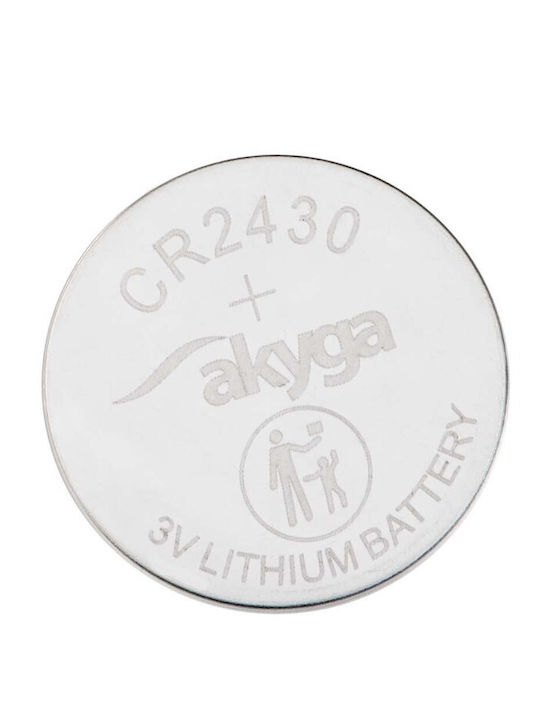 Lithium Battery Cr2430 Akyga Aky1084 3v 280mah