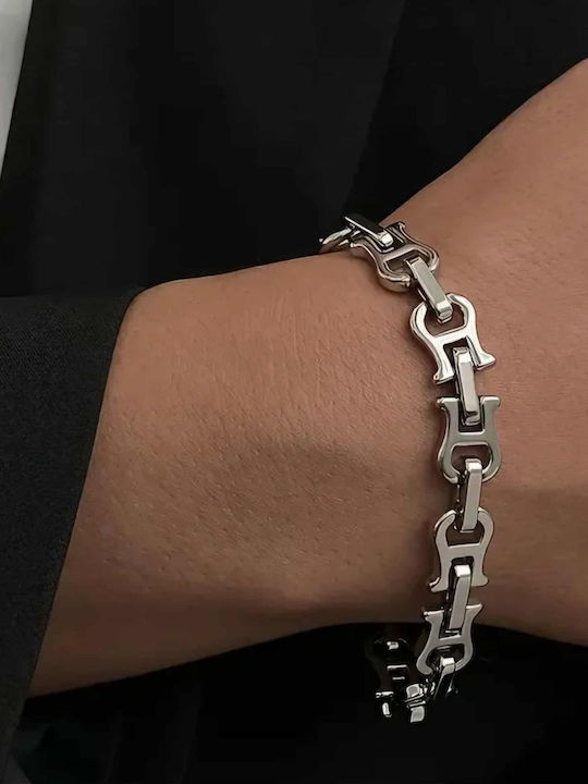 Sharks Bay Clothing Men's Bracelet Made of Stainless Steel 19cm