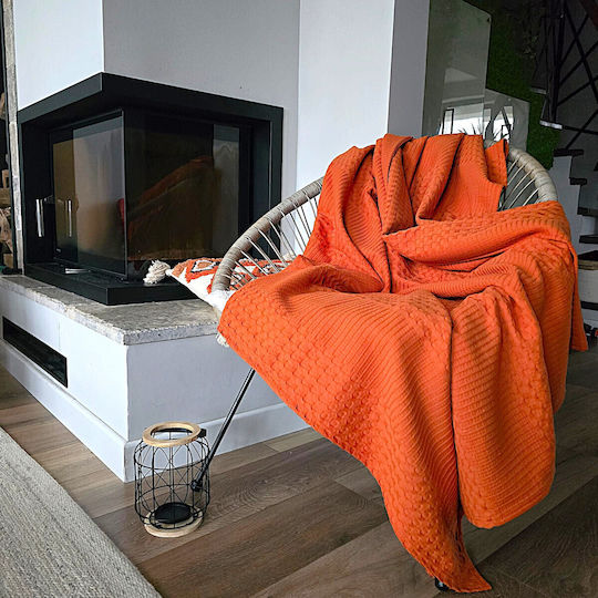 Kotonia Home Κουβερλί Υπέρδιπλο Βαμβακερό Ceramic 220x240cm
