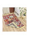 Kotonia Home Rectangular Cotton Multicolour Rug 100x300cm