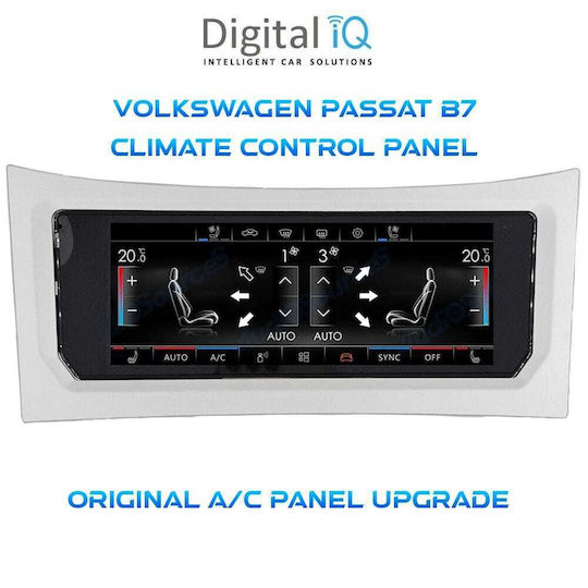 Digital IQ Car Audio System for Volkswagen Passat CC 2008-2016 with A/C (Bluetooth/USB/WiFi/GPS) with 6.9" Touch Screen