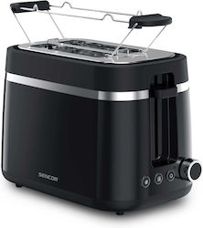 Sencor Sts Toaster 2 Schlitze 900W Schwarze