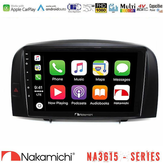 Nakamichi Ηχοσύστημα Αυτοκινήτου για Hyundai Sonata 2005-2009 (Bluetooth/USB/WiFi/GPS/Apple-Carplay/Android-Auto) με Οθόνη Αφής 9"
