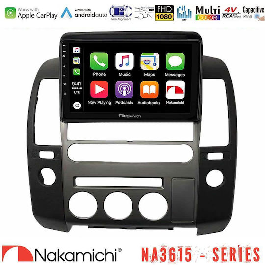 Nakamichi Car Audio System for Nissan Navara / Pathfinder 2006-2012 Bluetooth USB WiFi GPS Apple CarPlay Android Auto with 9" Touch Screen