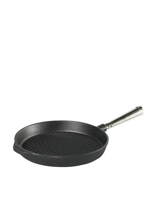Skeppshult Chefs Selection Grătar Tigăi Din Fontă Cu Acoperire Ceramică 24cm