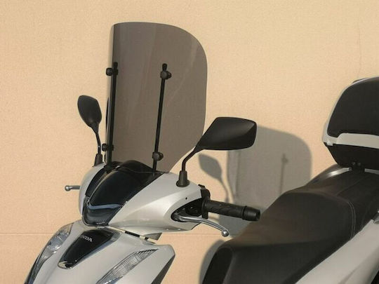 Bullster Мотоциклетна Желатина Pare-brise Bh202hpfg Сив Дим