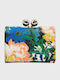 Bouquet Small Leather Women's Card Wallet