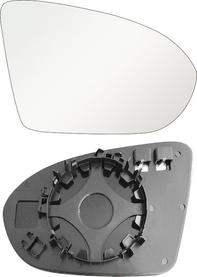 Heated Mirror Glass Right Compatible Opel Astra K Insignia B