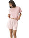 Promise Summer Women's Pink Pyjama Set