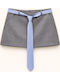 Mini Damenrock Grau