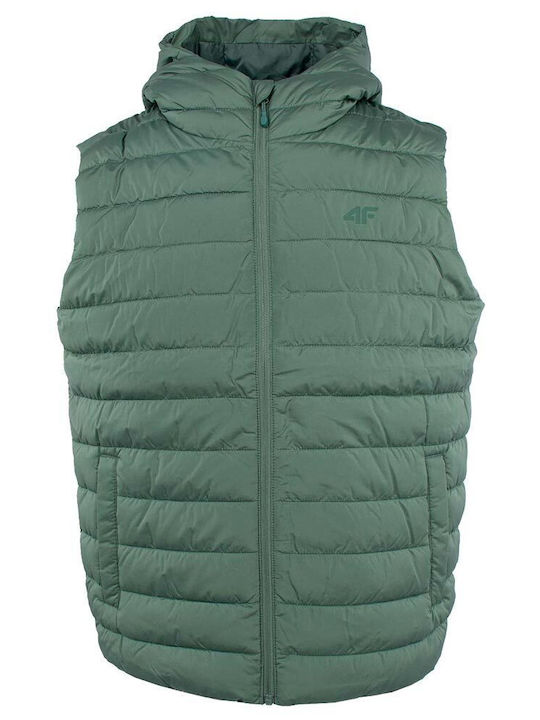 4F Sleeveless Jacket Green