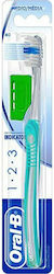 Oral-B 1-2-3 Indicator 35 Οδοντόβουρτσα Medium Τιρκουάζ