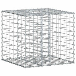 vidaXL Gartenzaunbedarf Gabin-Box aus Stahl Silber 42033320 vidaXL Gartenzaunbedarf Gabin-Box aus Stahl Silber 42033320