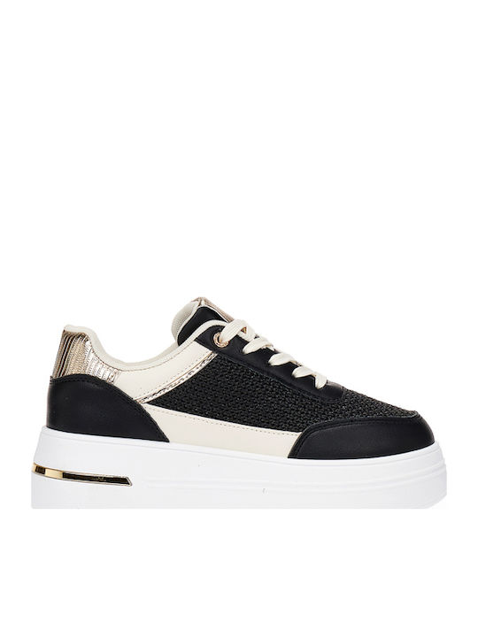 Tsoukalas Damen Sneakers Schwarze